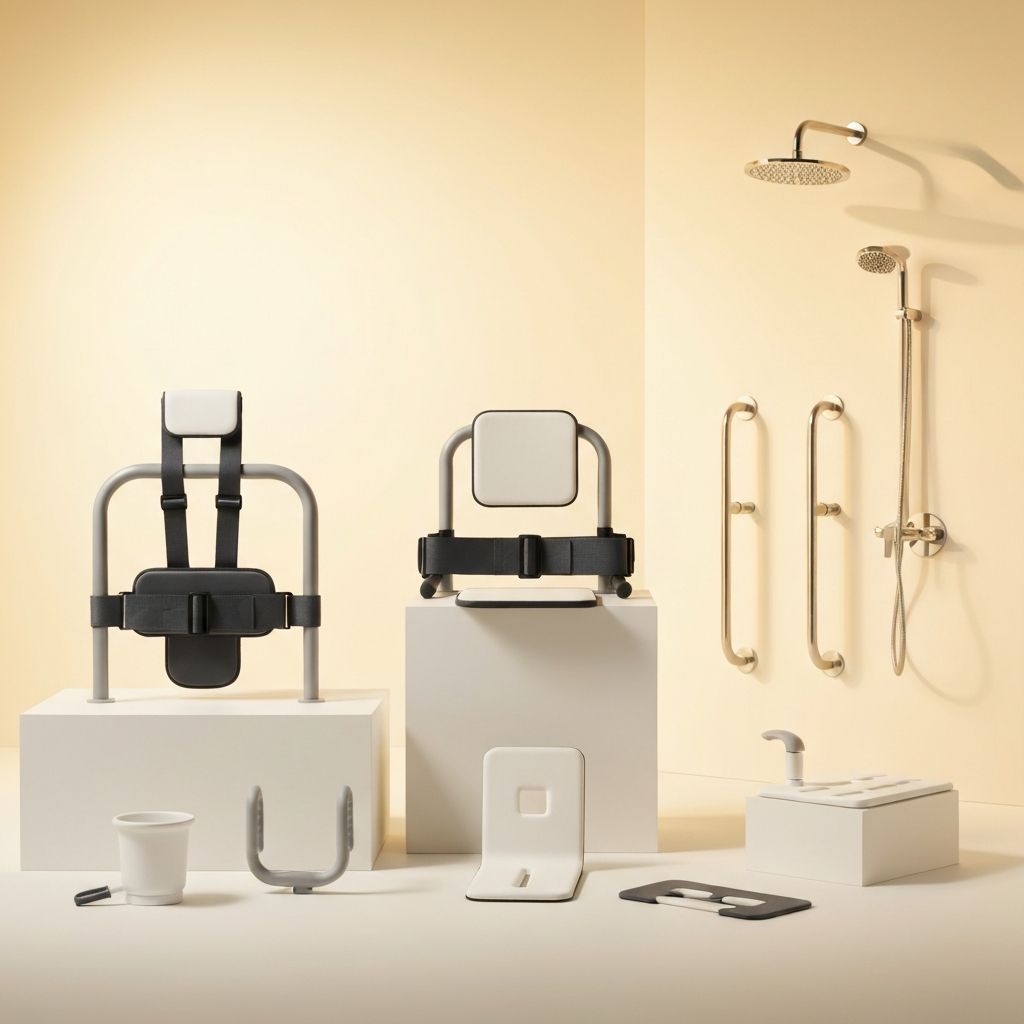 חגורות לכסא רחצה למקלחת